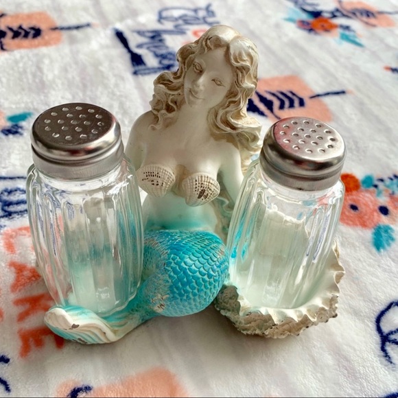 Other - Rustic Mermaid Salt & Pepper Shakers